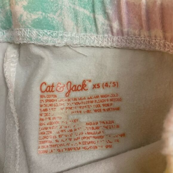 Toddler Girls Tir Dye Biker Shorts - Picture 3 of 3